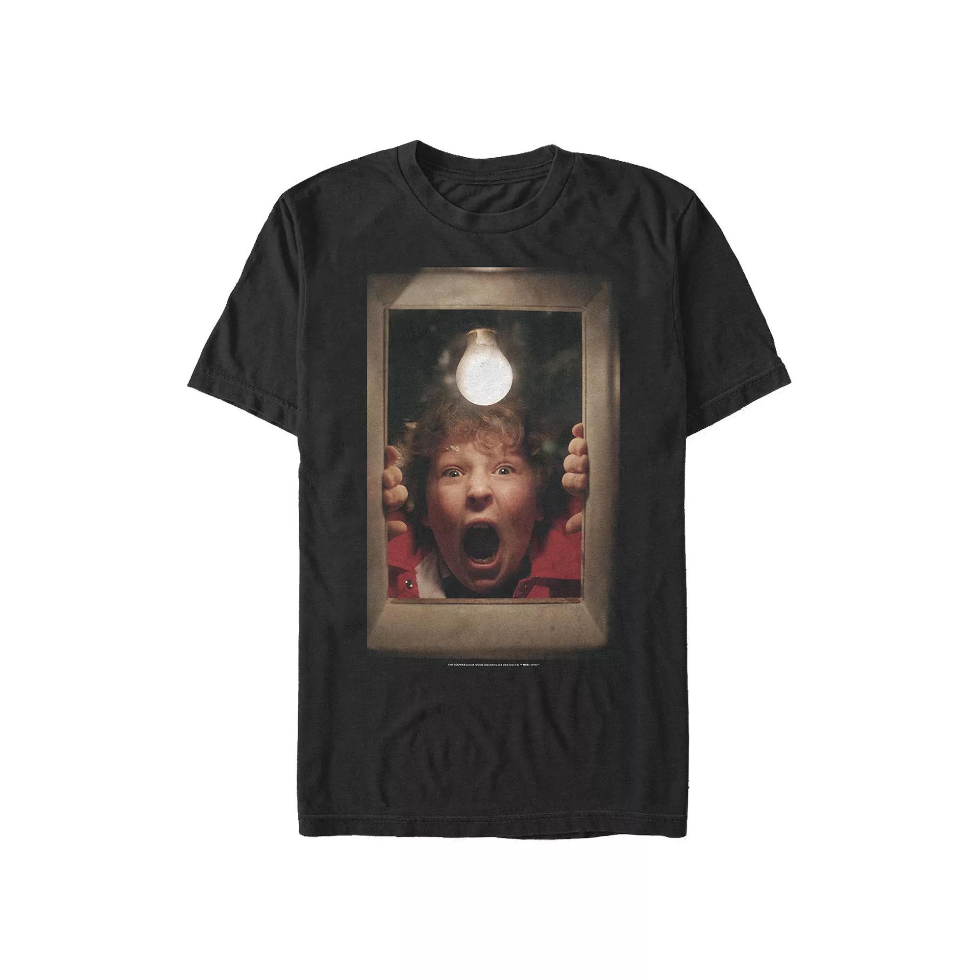 Men's The Goonies Chunk Screaming Graphic Tee, Size: XXL, Black Product Image