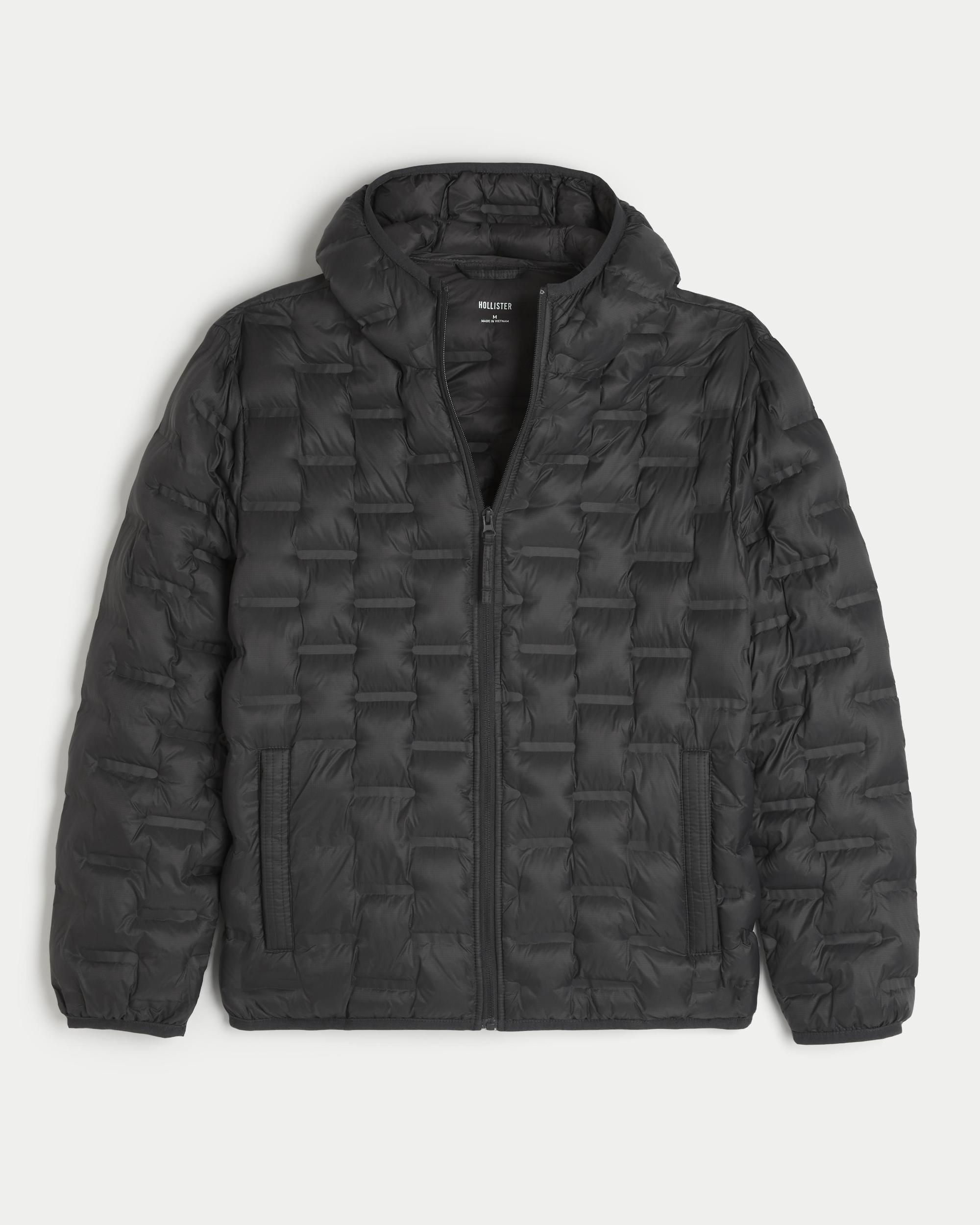 Mid-Weight Hooded Puffer Jacket Product Image