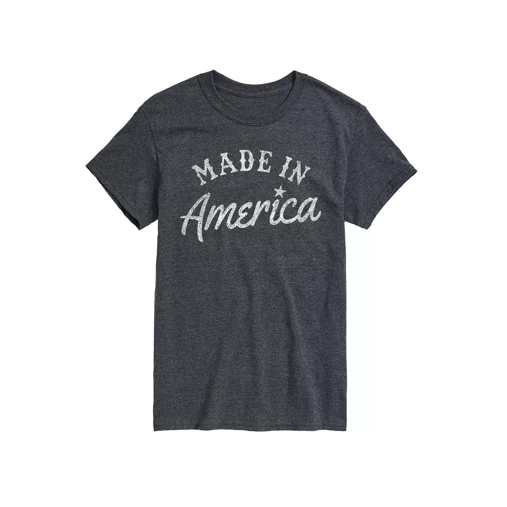 Big & Tall Made In America Tee, Mens Product Image