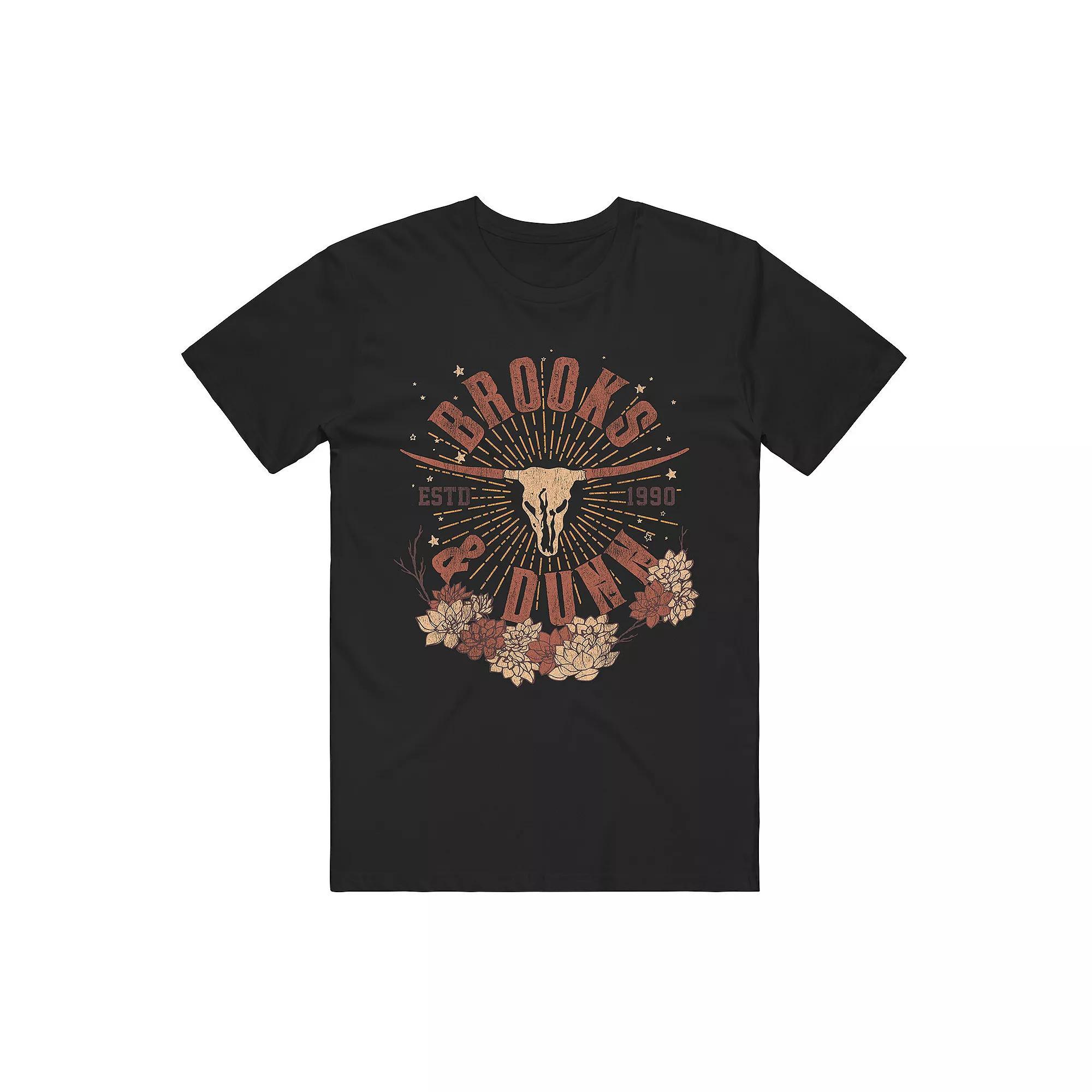 Men's Brooks & Dunn Graphic Tee, Size: XXL, Military Green Product Image