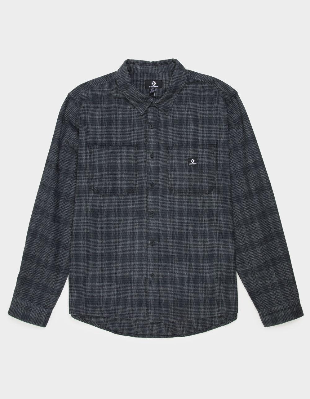 CONVERSE Mens Flannel - TAUPE Product Image