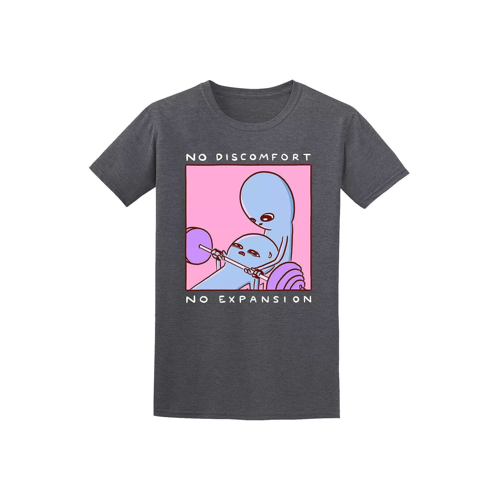 Men's COLAB89 by Threadless Strange Planet Tee, Size: Small, Dark Grey Product Image