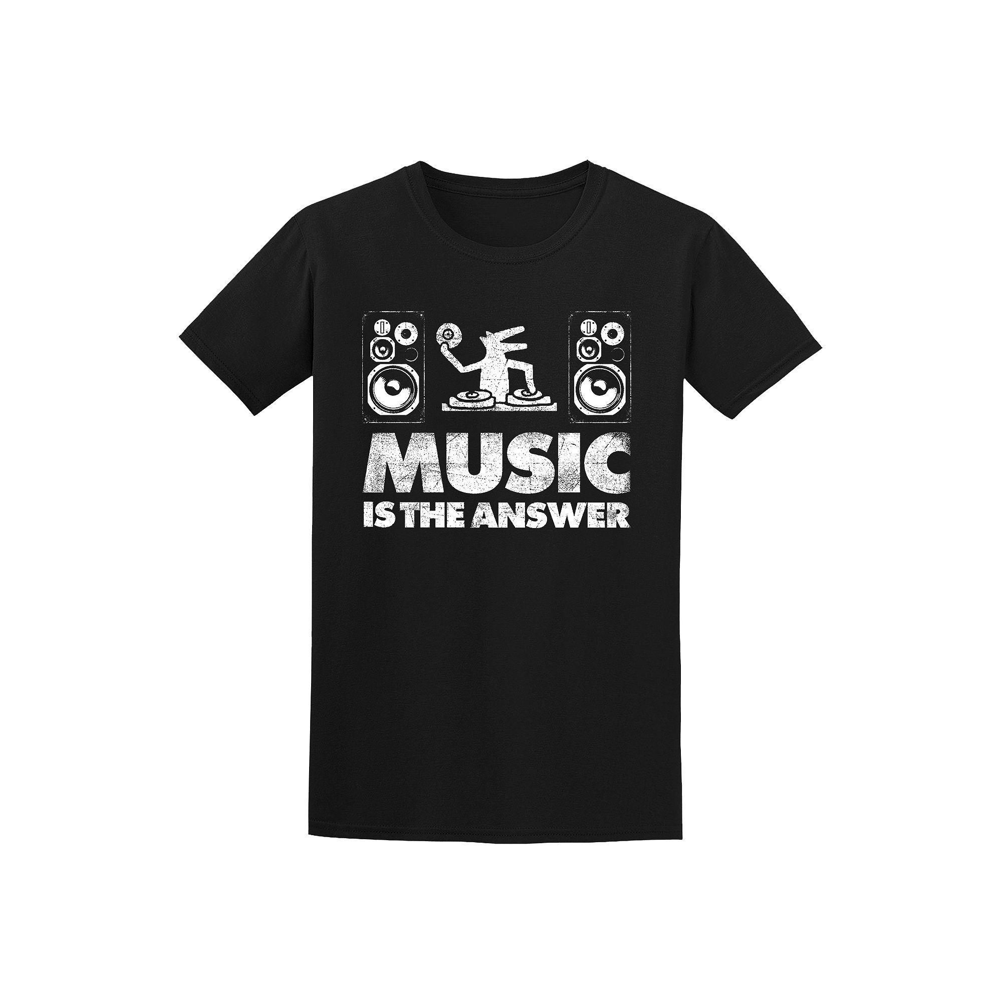 Men's COLAB89 by Threadless Bulo Music Tee, Size: Large, Orange Product Image