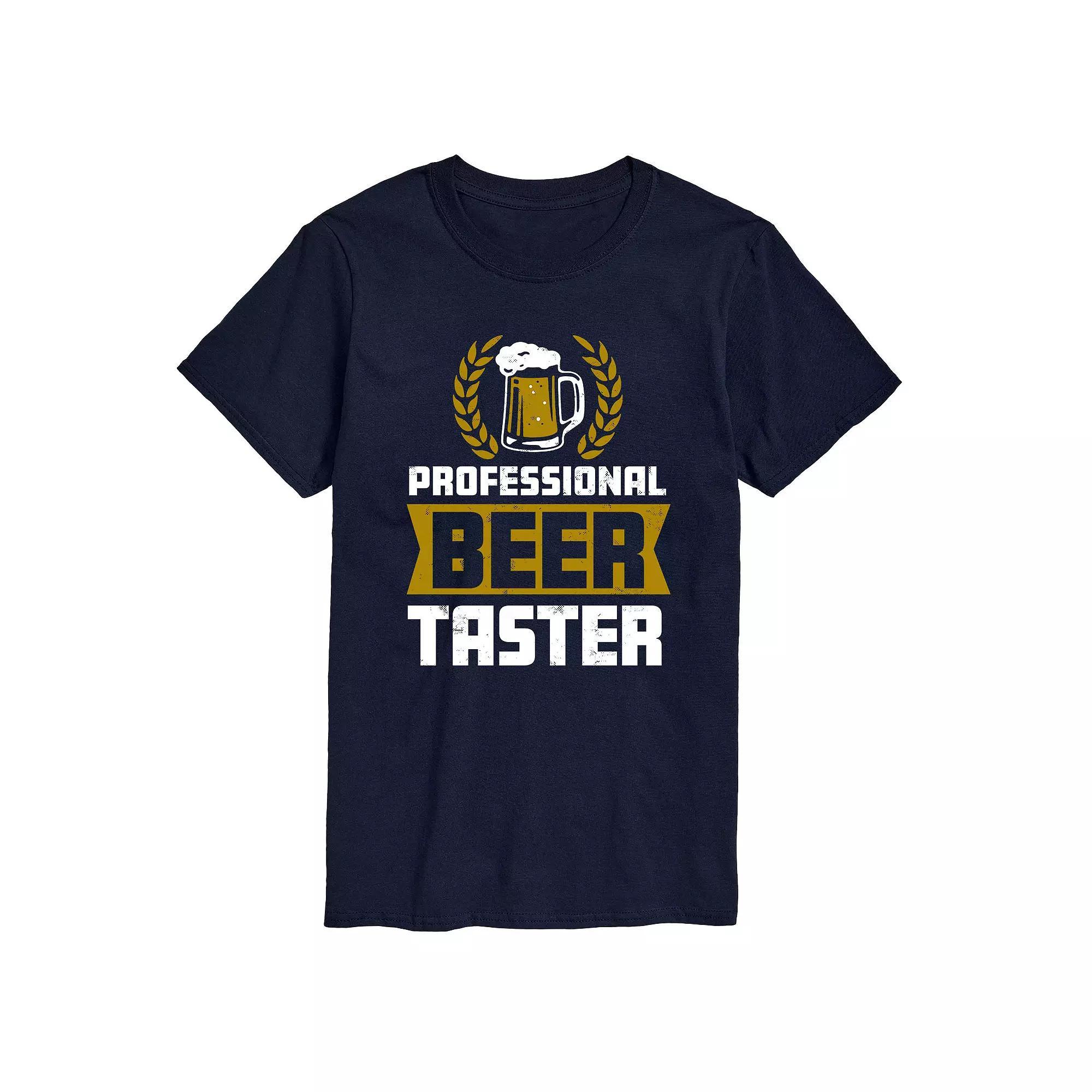 Big & Tall Professional Beer Taster Tee, Men's, Size: 4XB, Blue Product Image