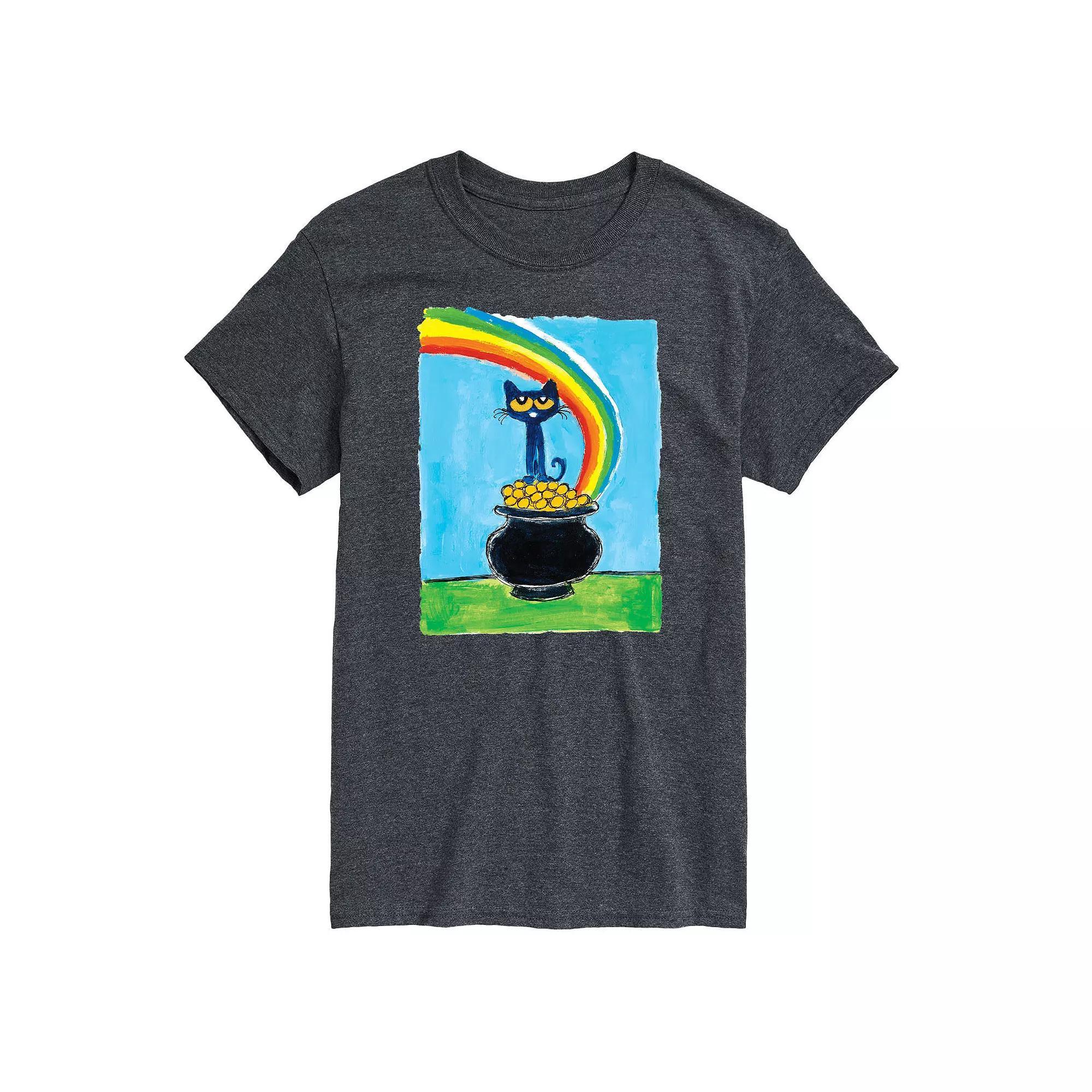 Big & Tall Pete The Cat Pot Of Gold Tee, Mens Product Image