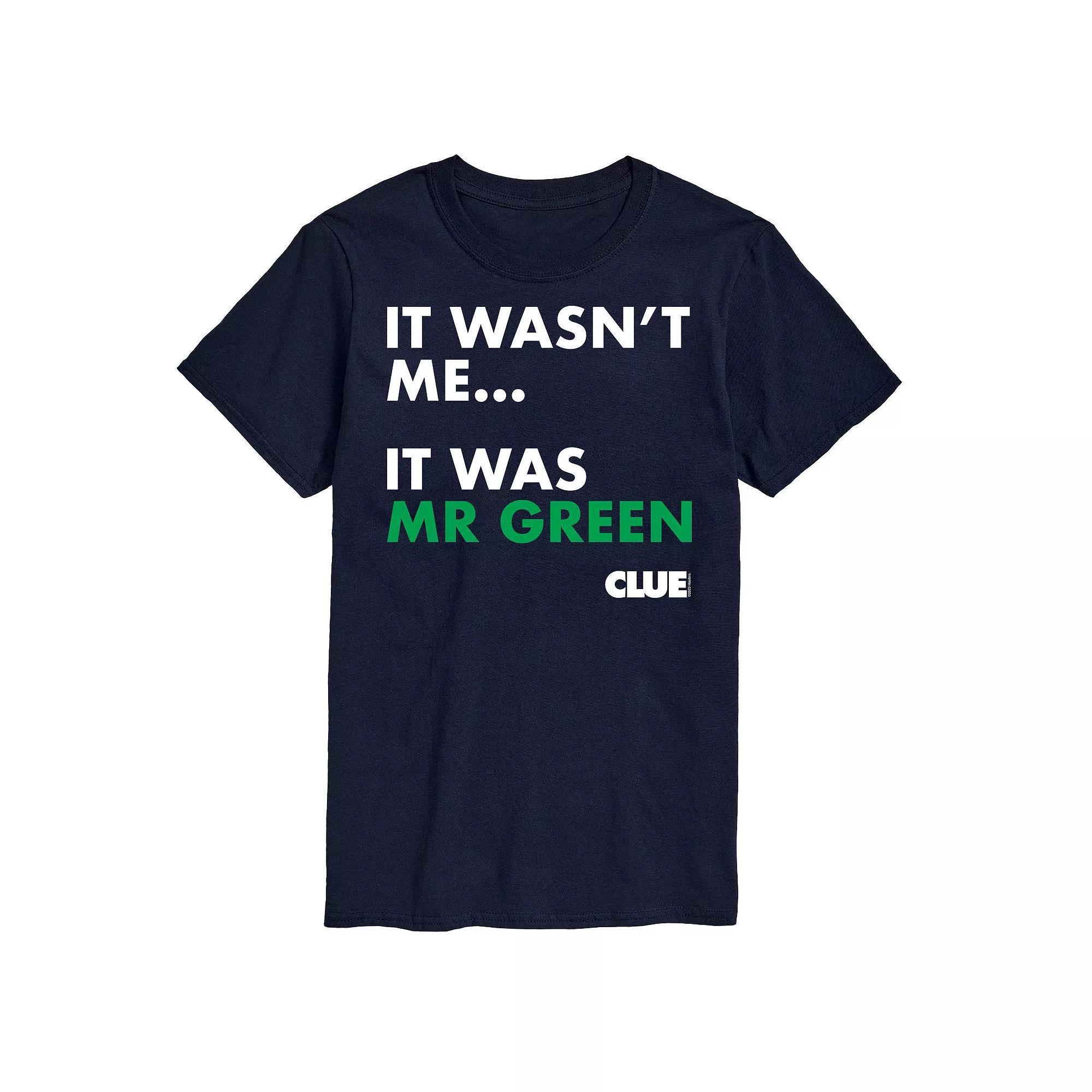 Mens Clue It Was Mr. Green Graphic Tee Product Image