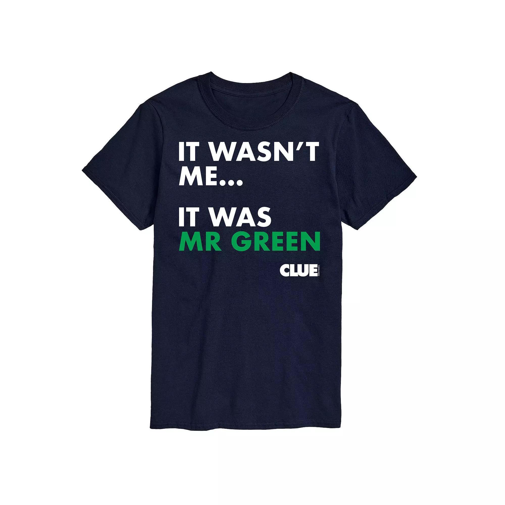 Mens Clue It Was Mr. Green Graphic Tee Product Image