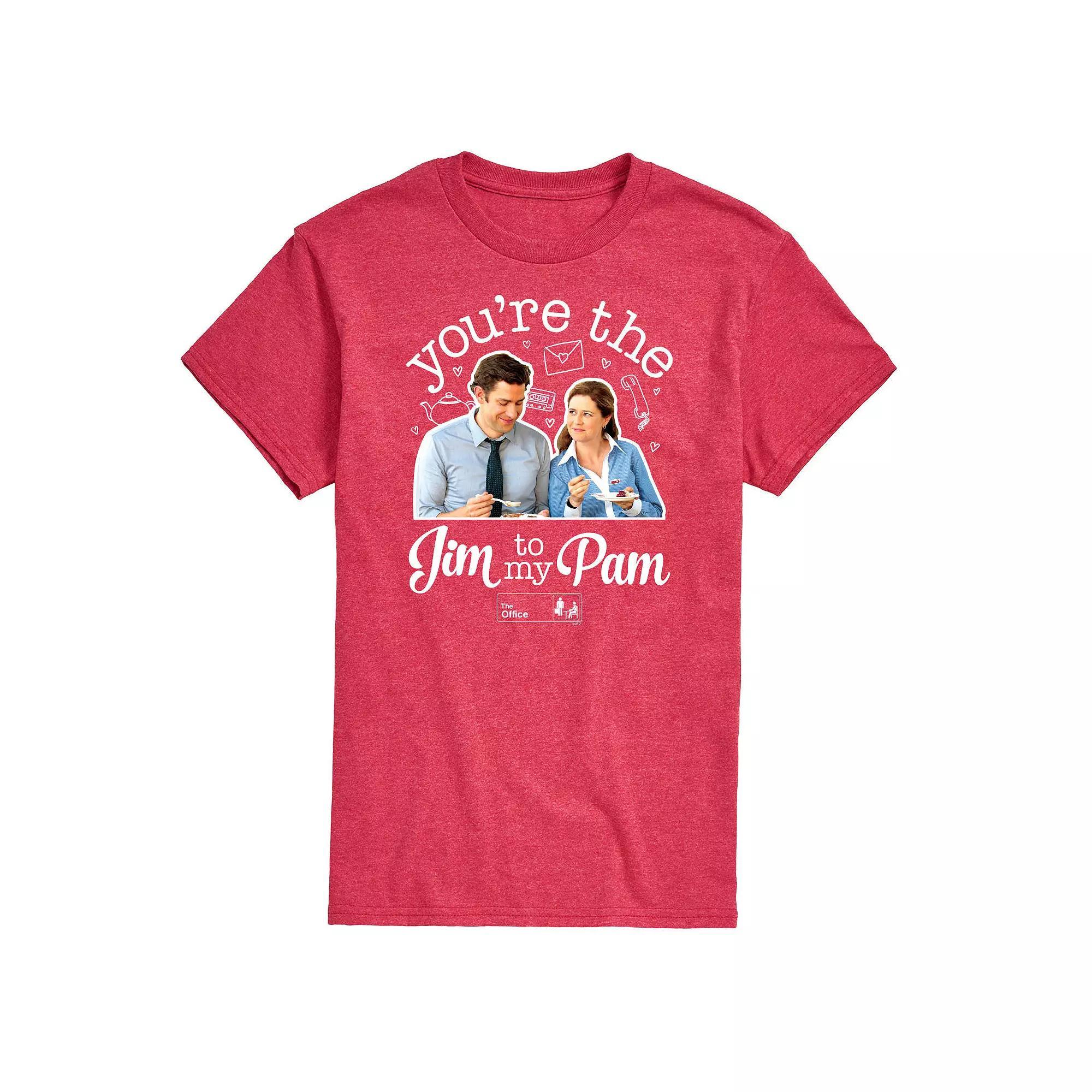 Mens The Office Jim To My Pam Tee Product Image