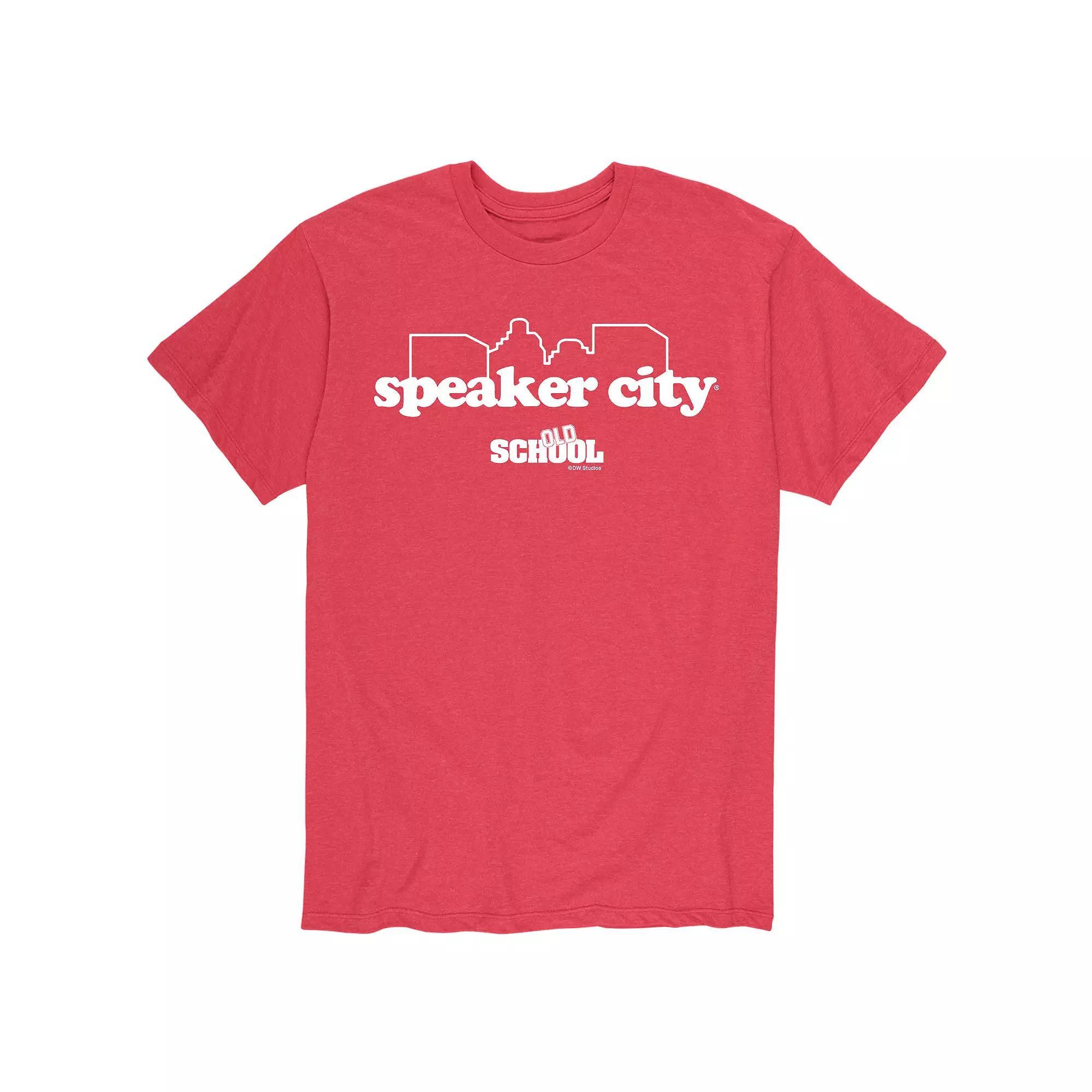 Mens Old School Speaker City Tee Product Image