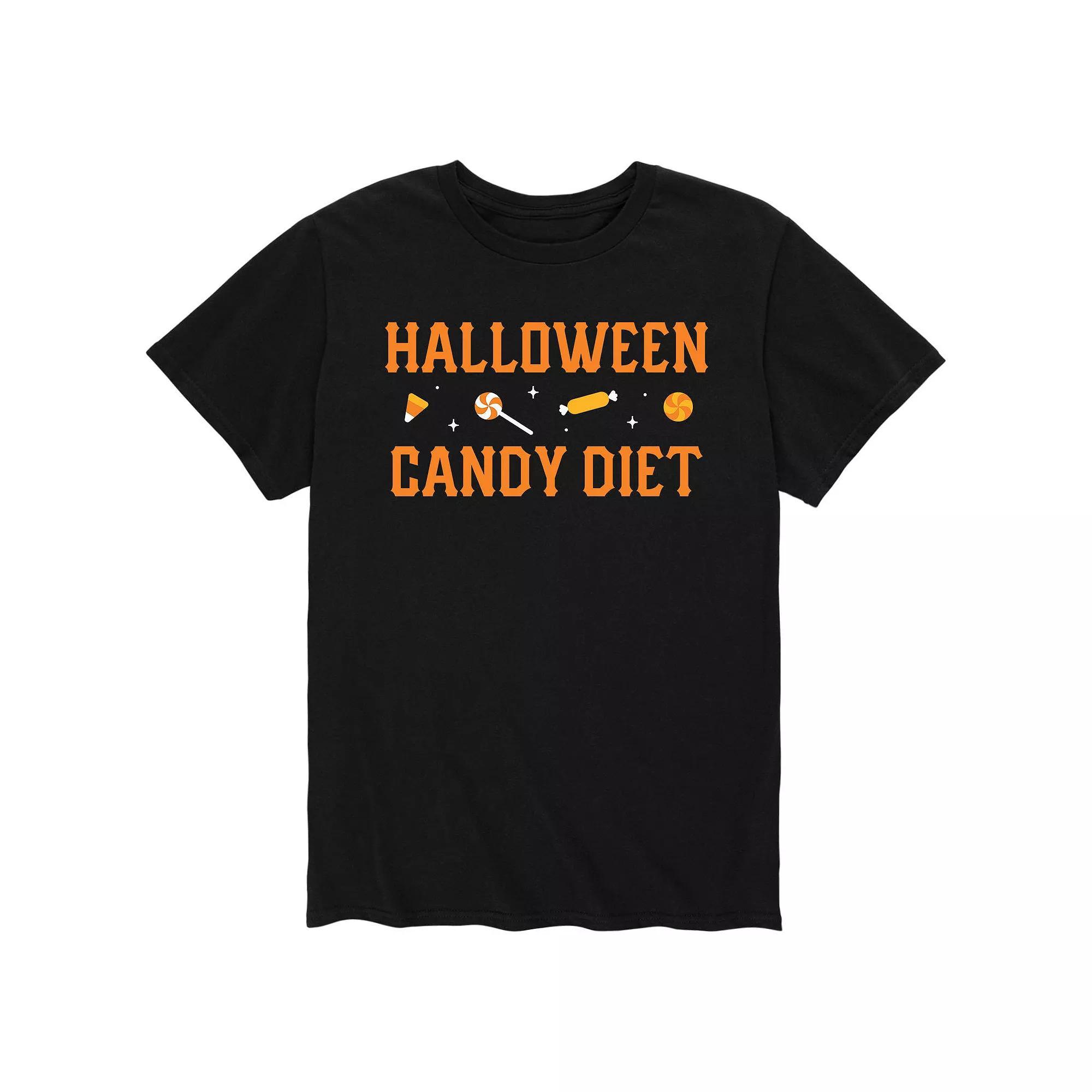 Mens Halloween Candy Diet Tee Product Image