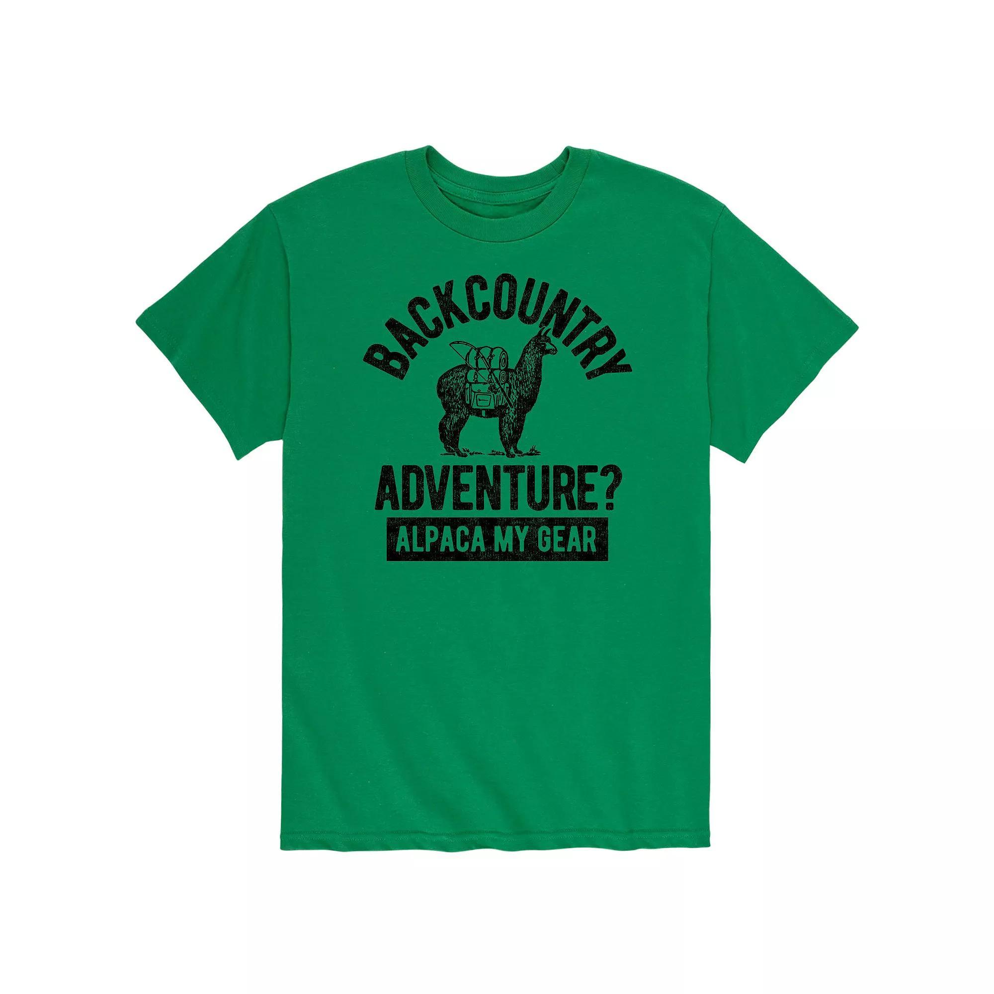 Mens Kayak Tee Grey Blue Product Image