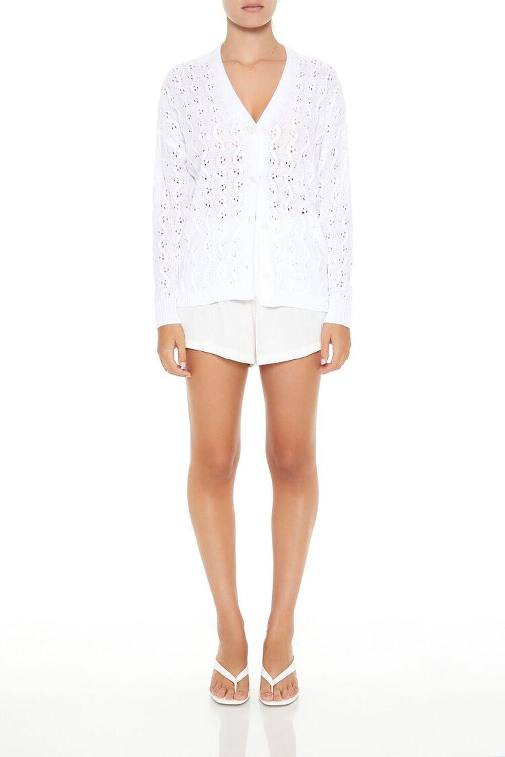 Wavy Cardigan Sweater | Forever 21 Product Image