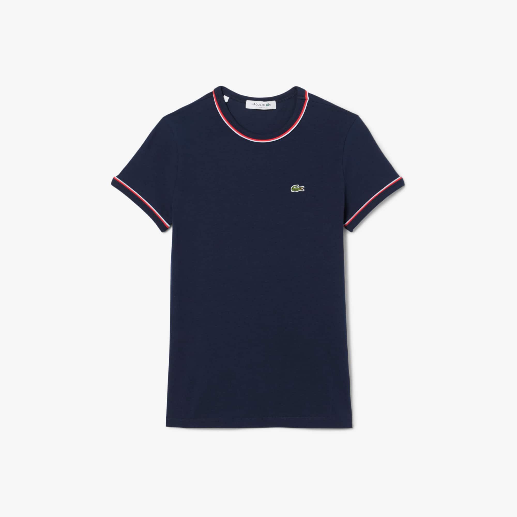 Women's Contrast Accent Jersey T-Shirt Product Image