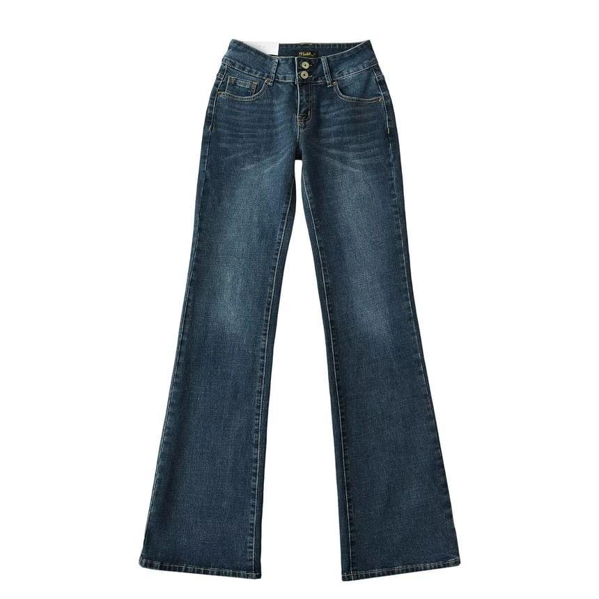 High Waist Flared Jeans Product Image