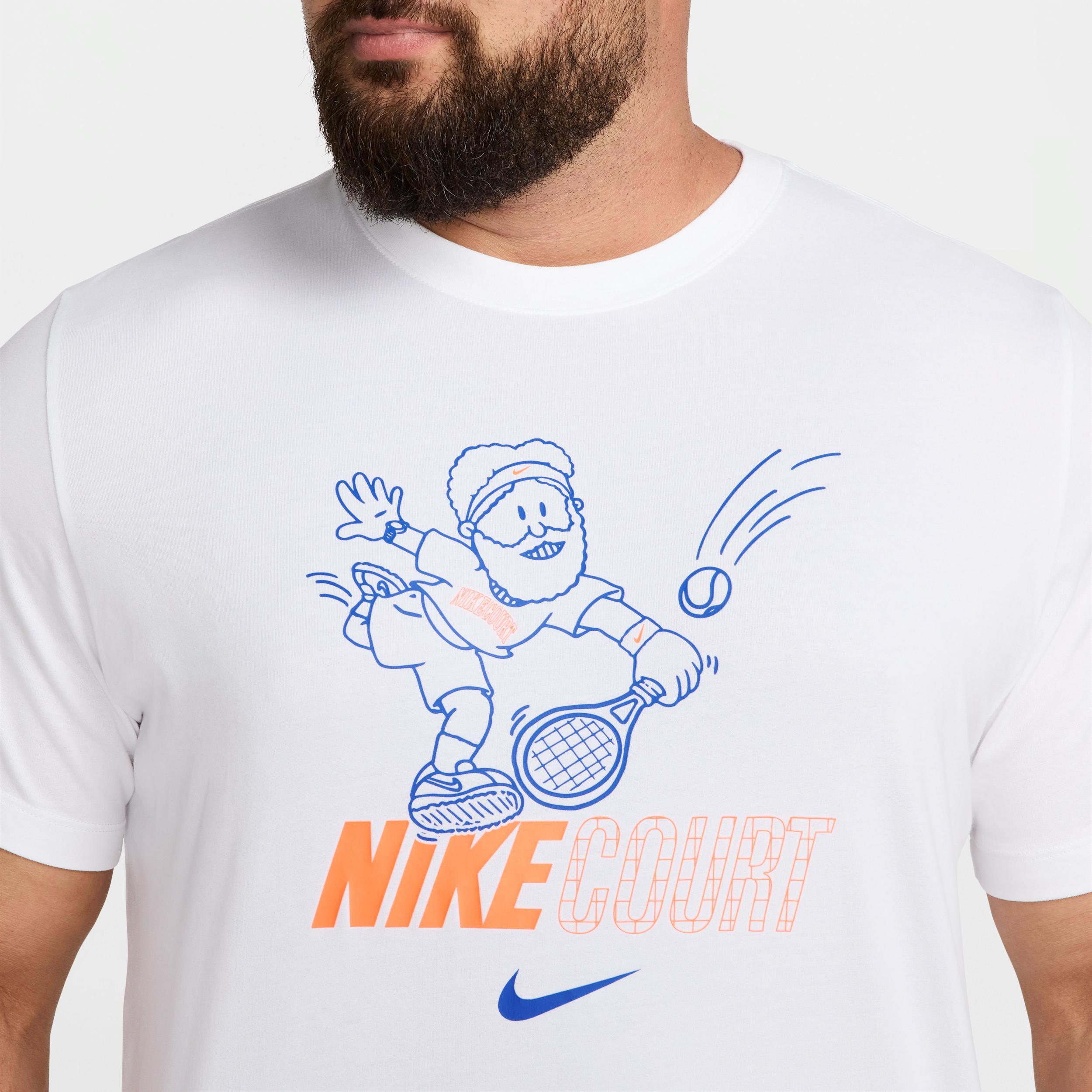 NikeCourt Men's Dri-FIT Tennis T-Shirt Product Image