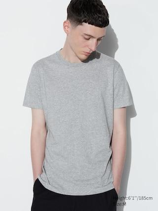 DRY Color T-Shirt Gray XL UNIQLO US Product Image