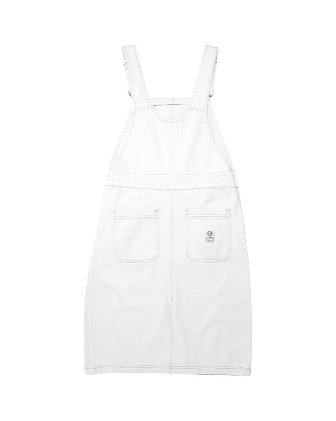 Overall Dress (Relaxed Fit) - Bleached White Product Image