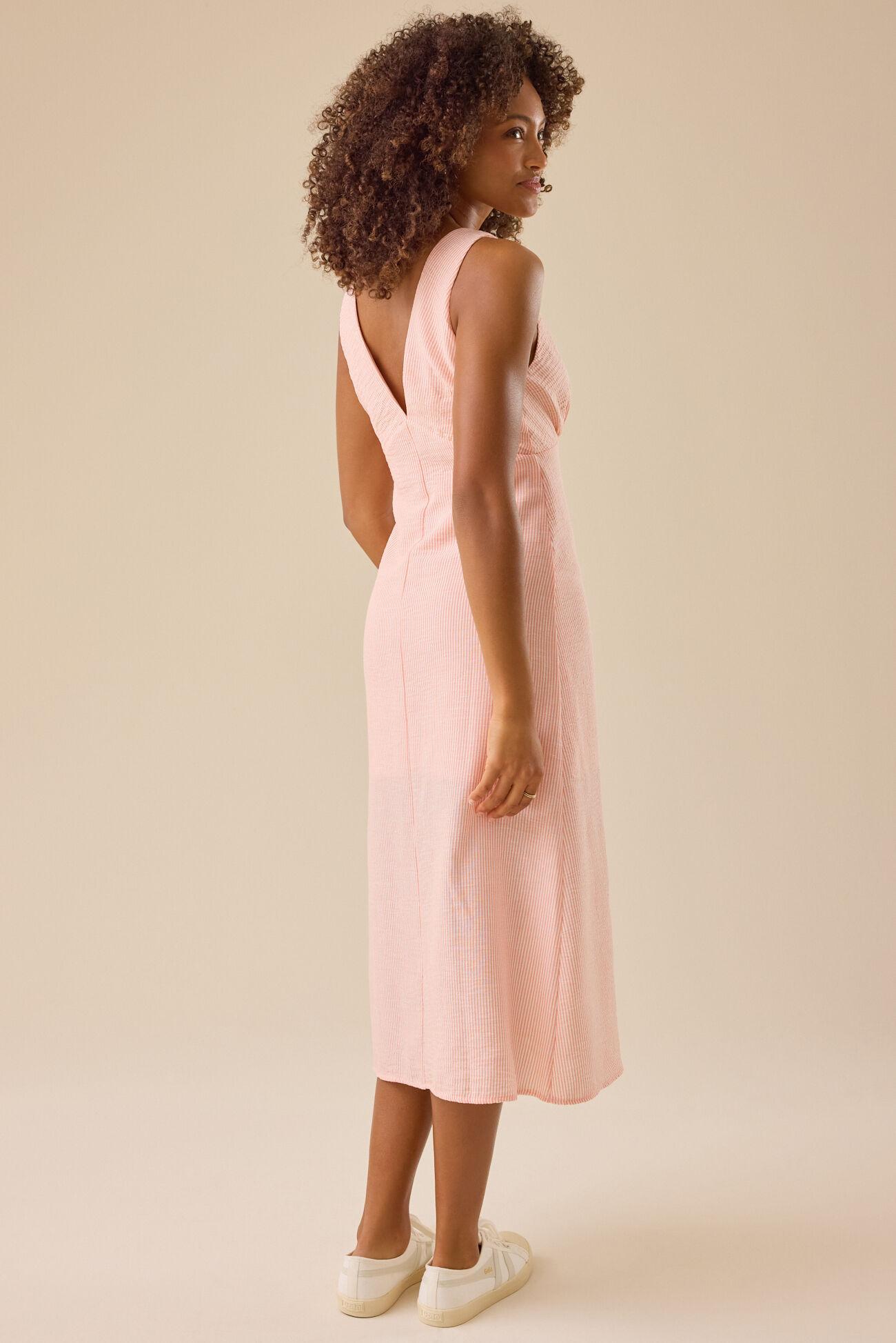 Gracie Striped Maxi Dress Product Image