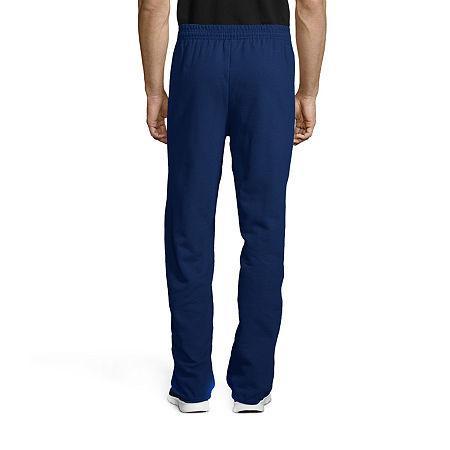 Hanes EcoSmart Womens Fleece Sweatpants with Open Bottom Legs, 30.5 Light Steel S Product Image