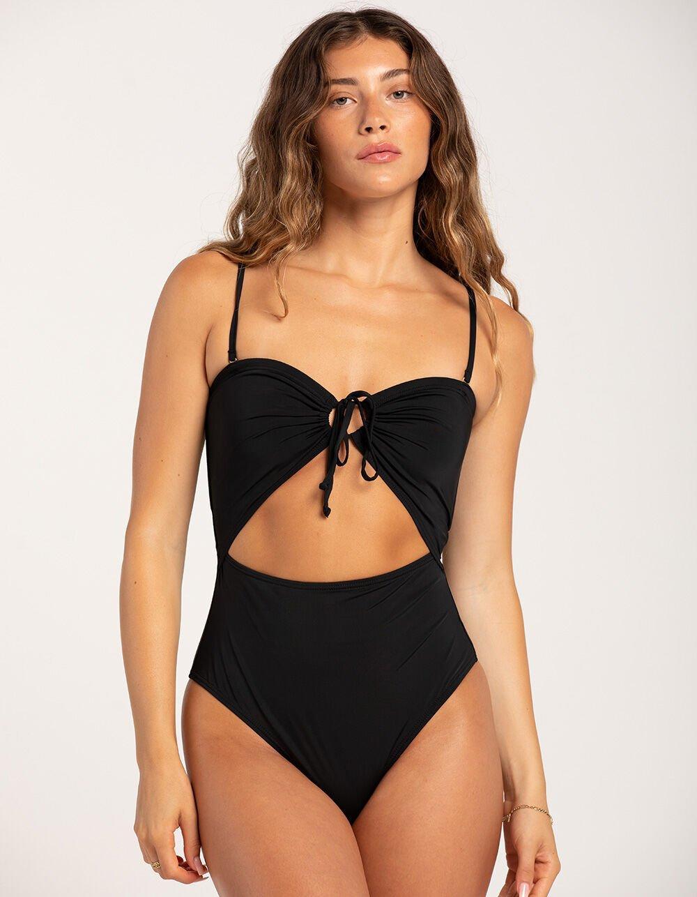 BILLABONG Drew One Piece Swimsuit - BLACK Product Image