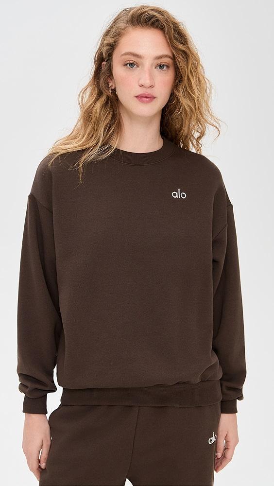 Alo Yoga Accolade Crew Neck Pullover | Shopbop Product Image