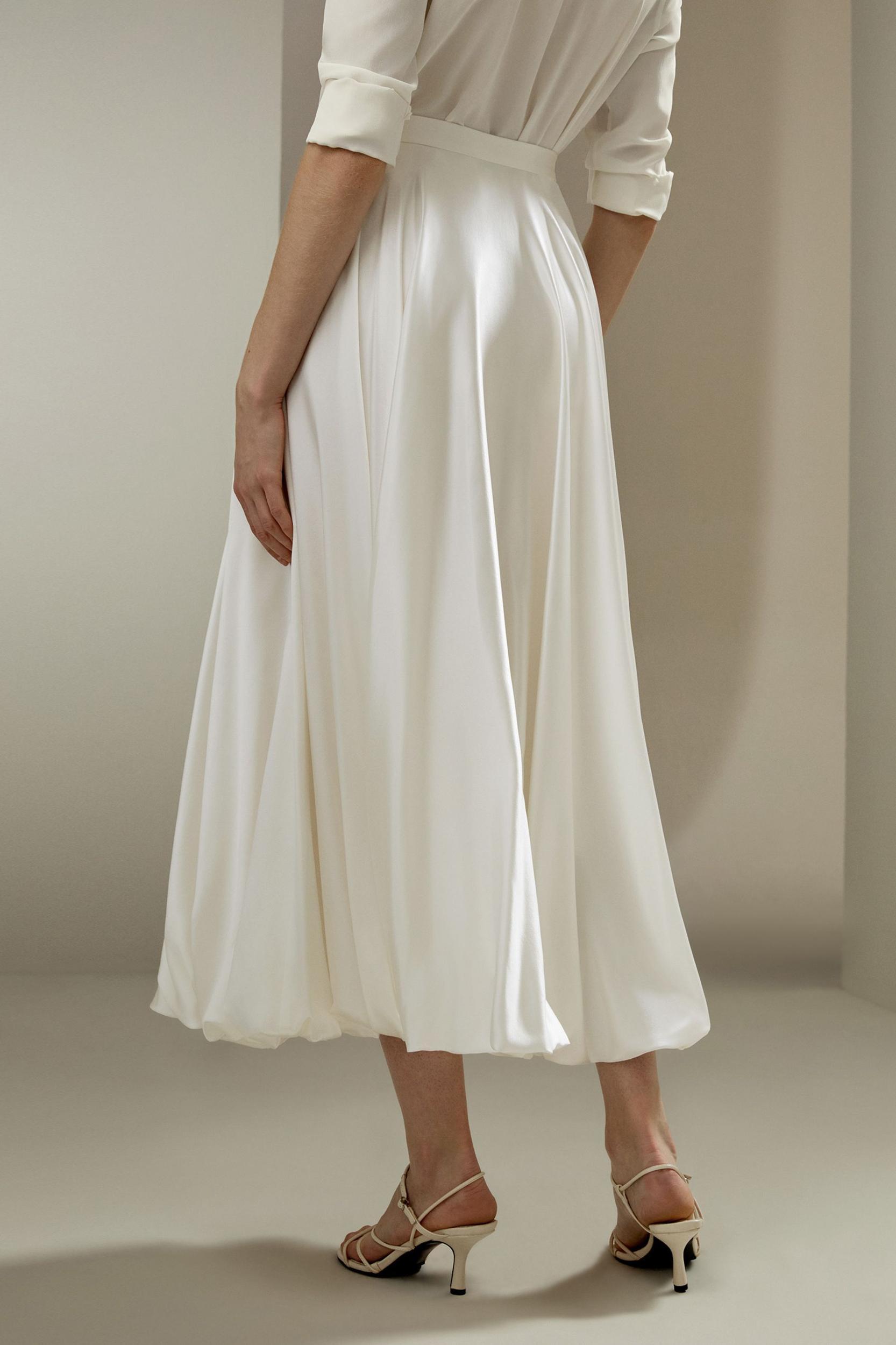 LILYSILK X LYDIA MILLEN Snowdrop Skirt Product Image