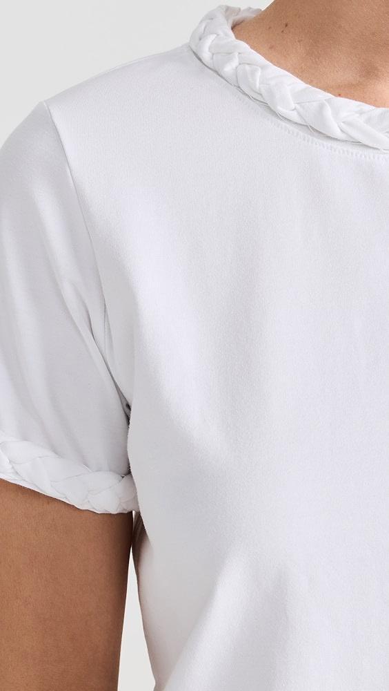 Cinq à Sept Braided Tee | Shopbop Product Image