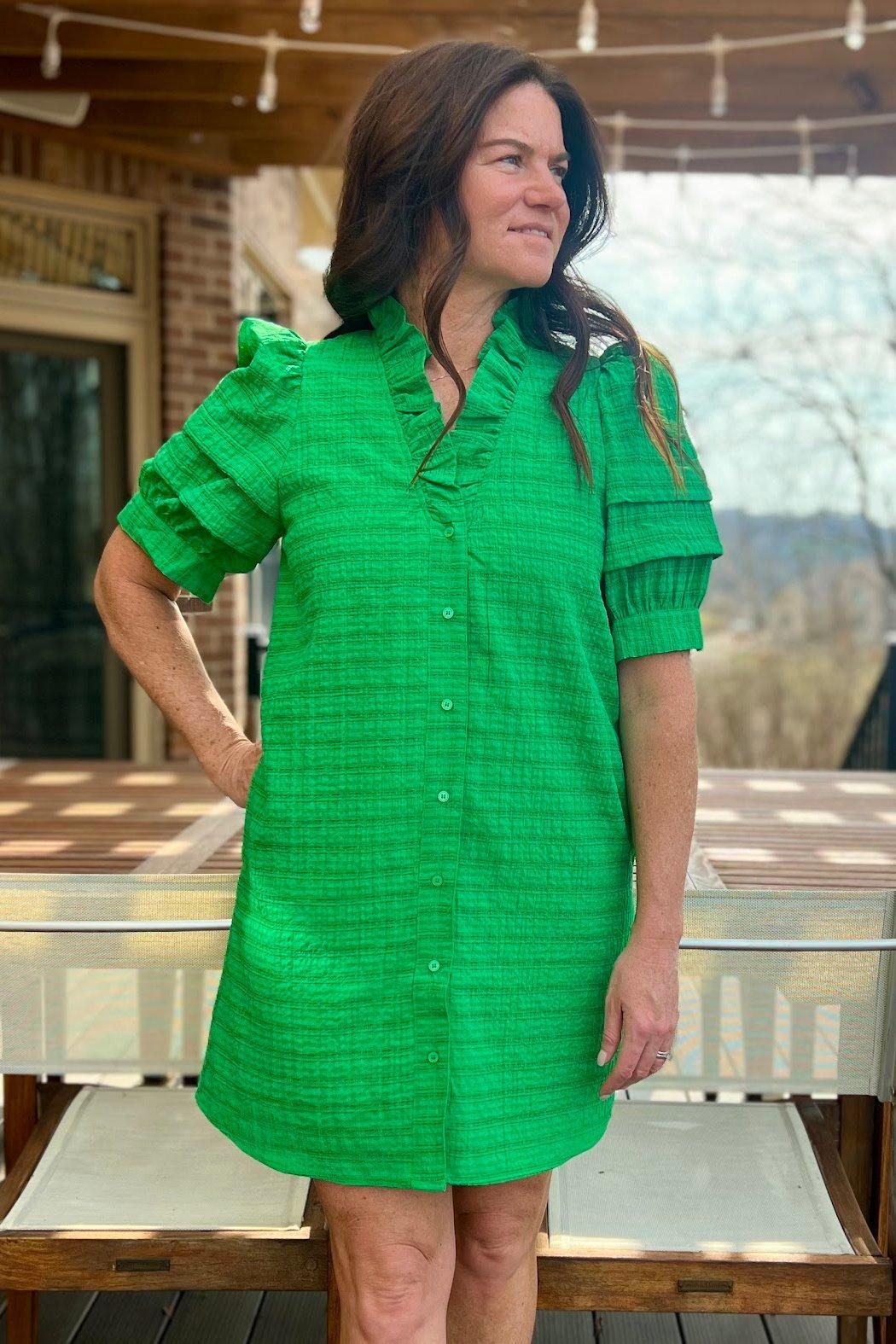 Solid Spring Dress Product Image