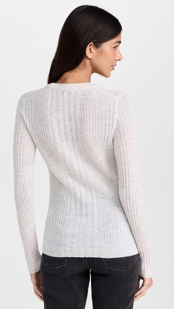 Madewell Lightweight Alpaca Madison Henley Pullover | Shopbop Product Image