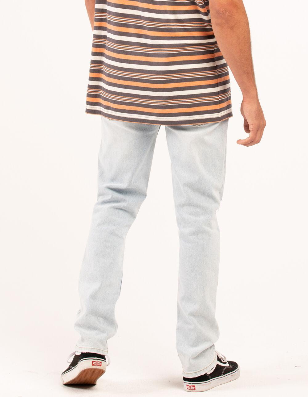 RSQ Mens Slim Taper Jeans - LIGHT BLEACH Product Image