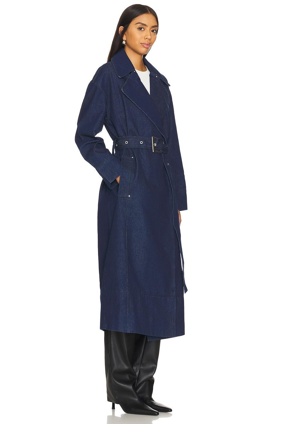TRENCHCOAT AUS DENIM TATE Product Image