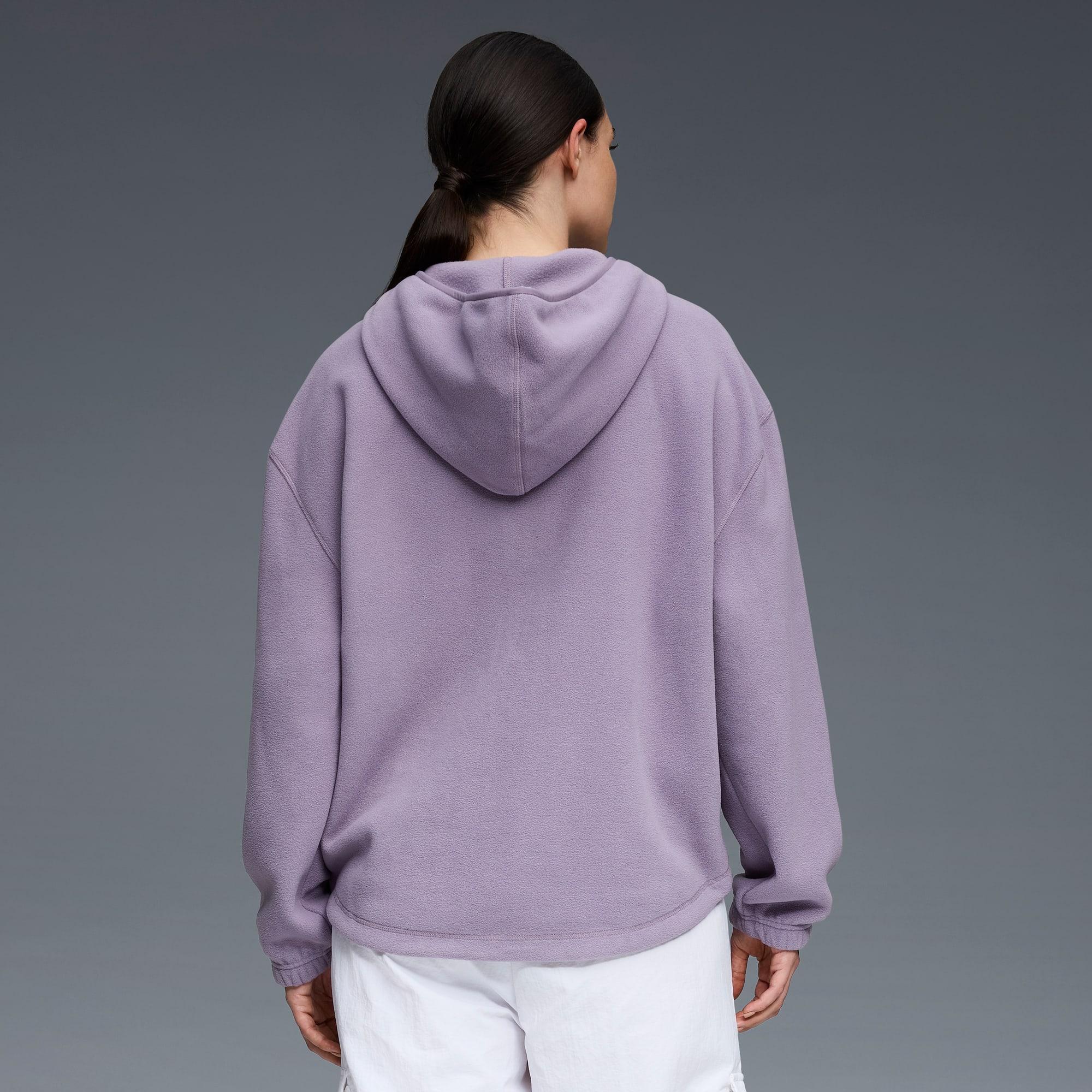 Polar Fleece Hooded Jacket Women Product Image