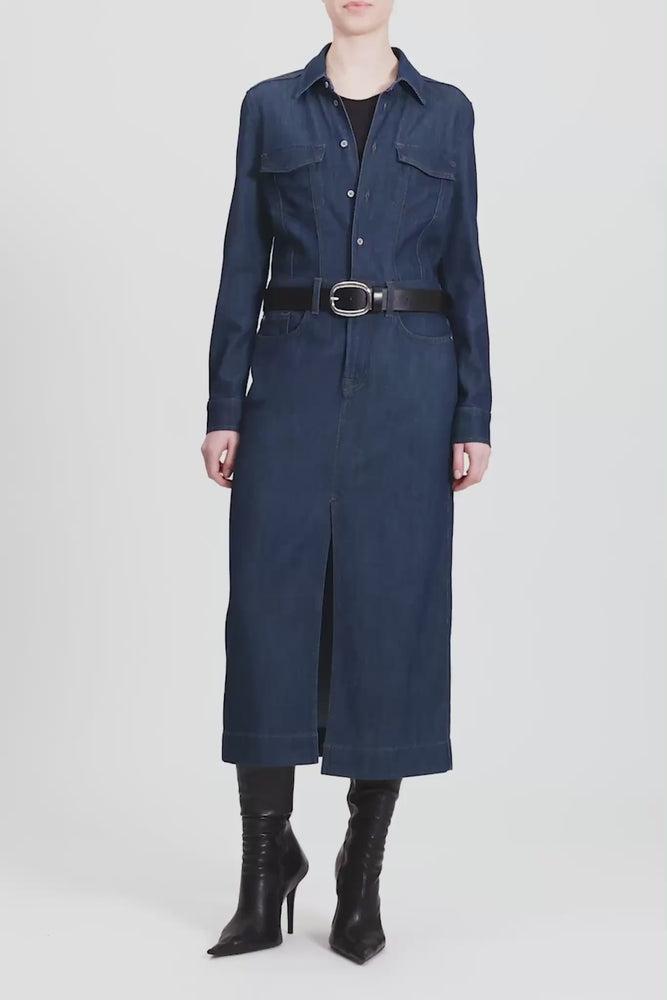 Weightless Denim Maxi Dress Product Image