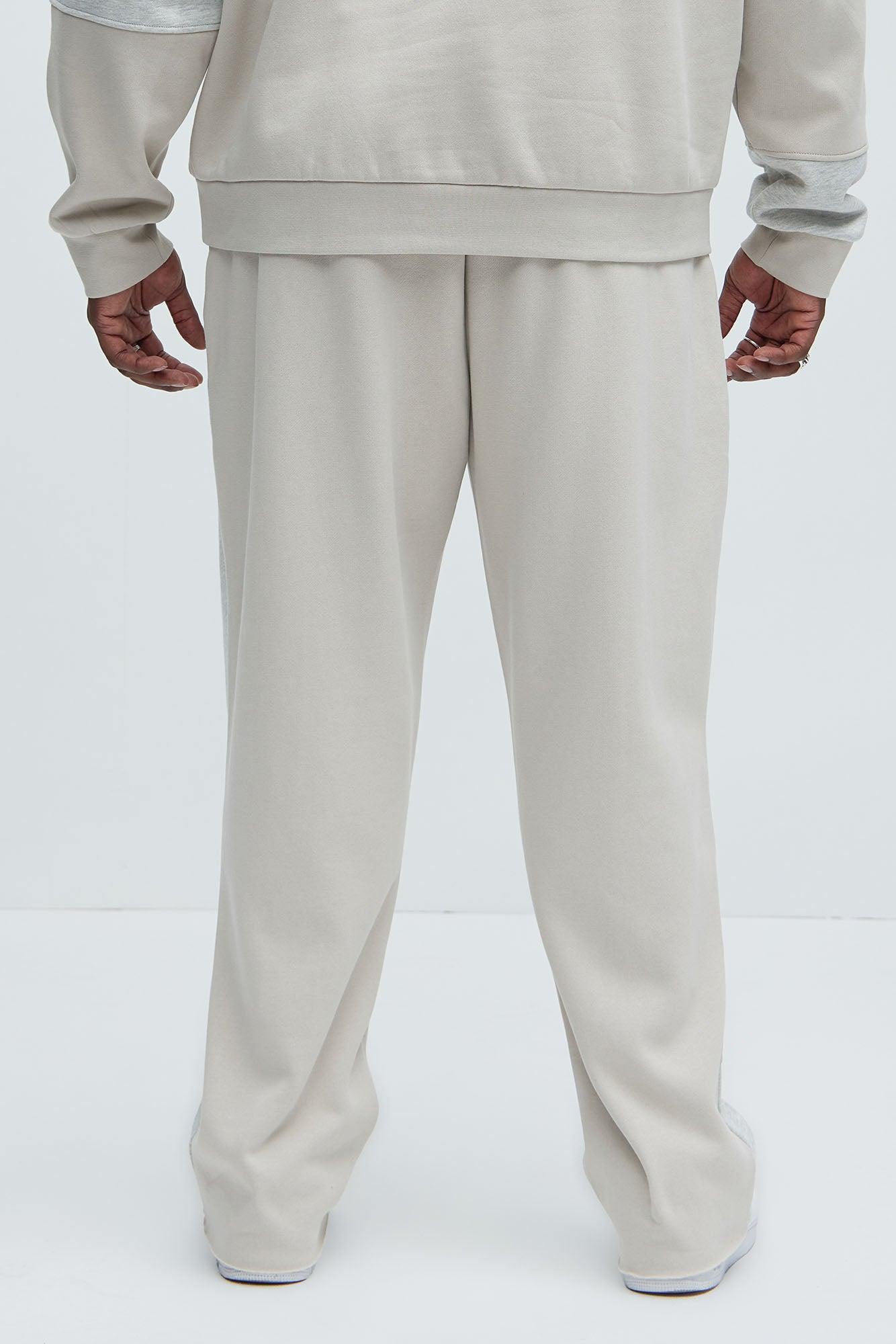 Block The Fear Sweatpants - Grey Product Image