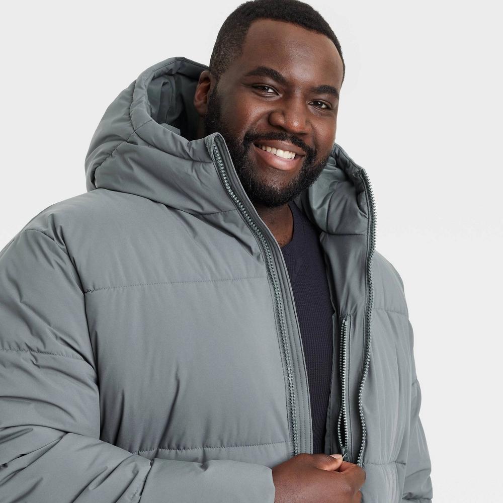 Mens Big Heavy Puffer Jacket - All In Motion 3XL Product Image
