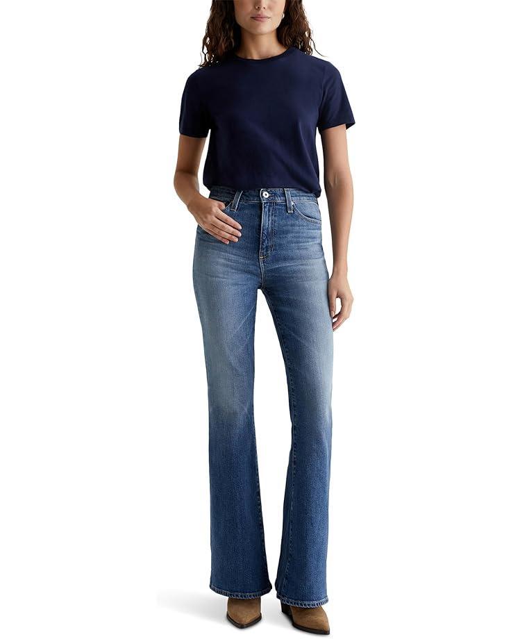 Madi Super High Rise Flare Jeans in 15 Years Prague Product Image