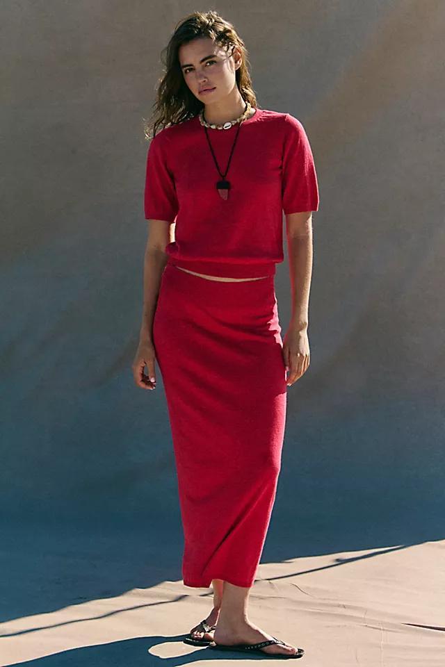 Isabella Cotton-Linen Skirt Set Product Image