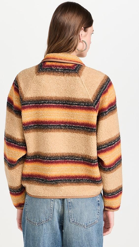 Faherty Fireside Fleece Popover | Shopbop Product Image