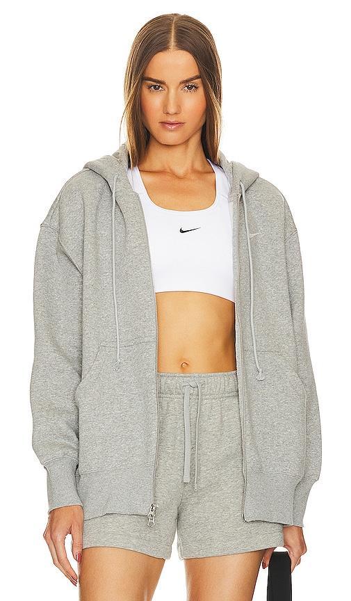 Nike Womens Sportswear Phoenix Fleece Oversized Full-Zip Hoodie Product Image