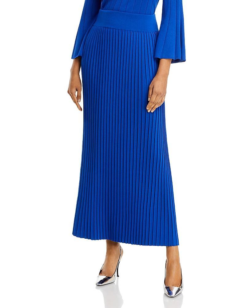 Womens Rib-Knit Maxi Skirt Product Image