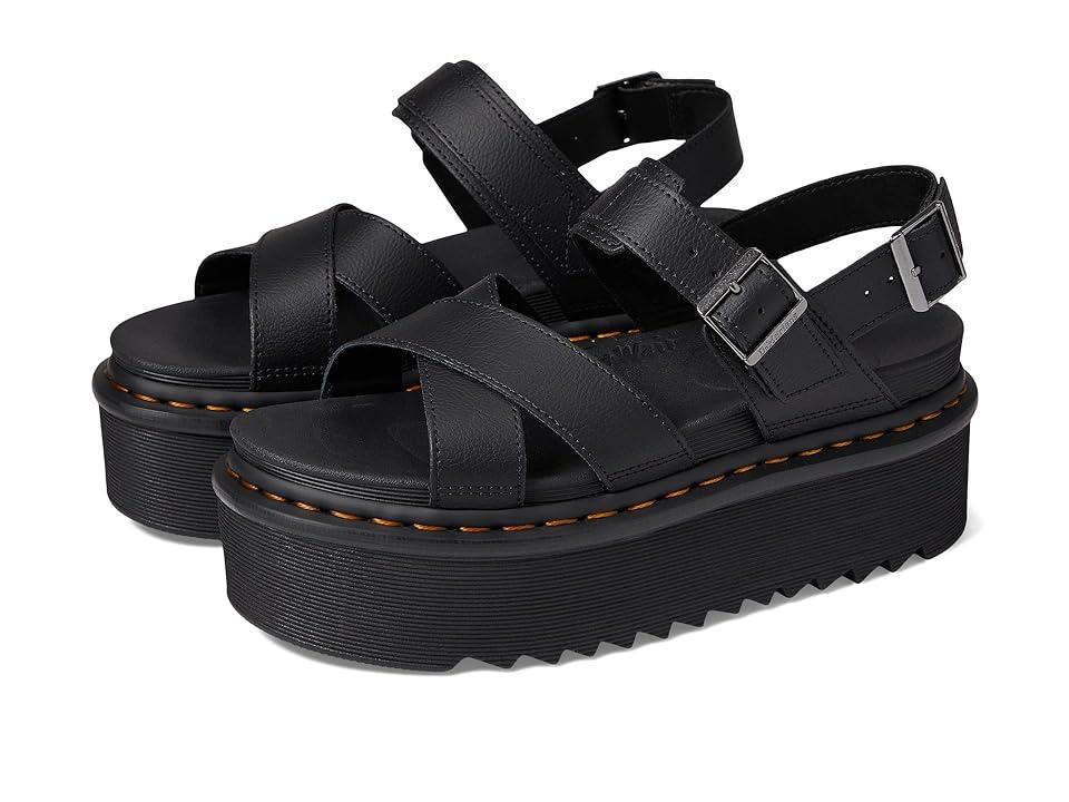 Voss II Athena Leather Strap Platform Sandals Product Image