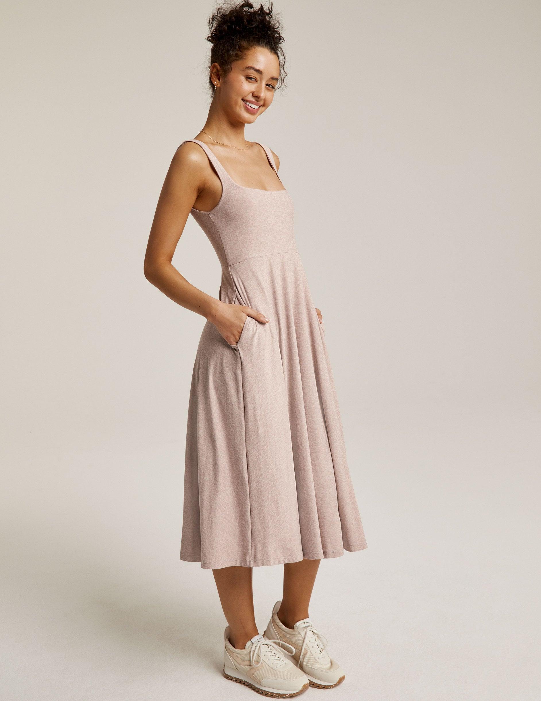 Featherweight At The Ready Square Neck Dress Product Image