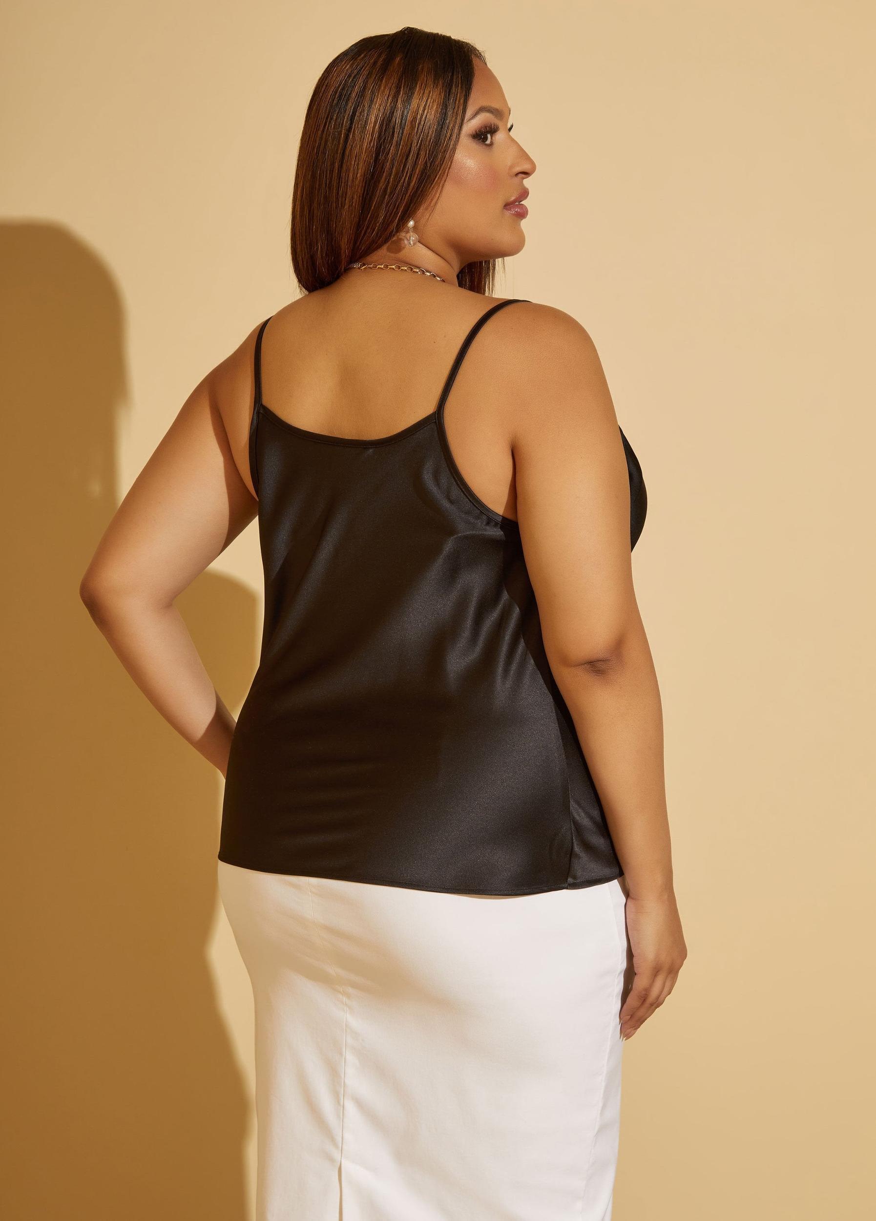 Draped Satin Cami Product Image