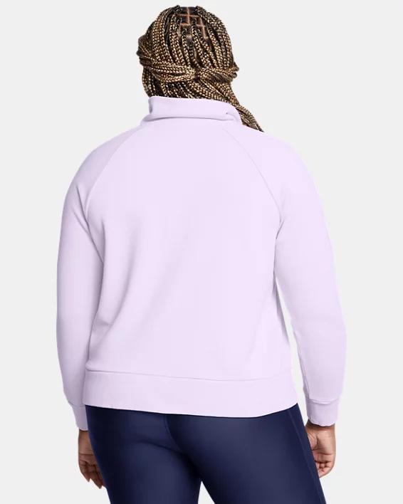 Women's UA Rival Fleece Textured ½ Zip Product Image
