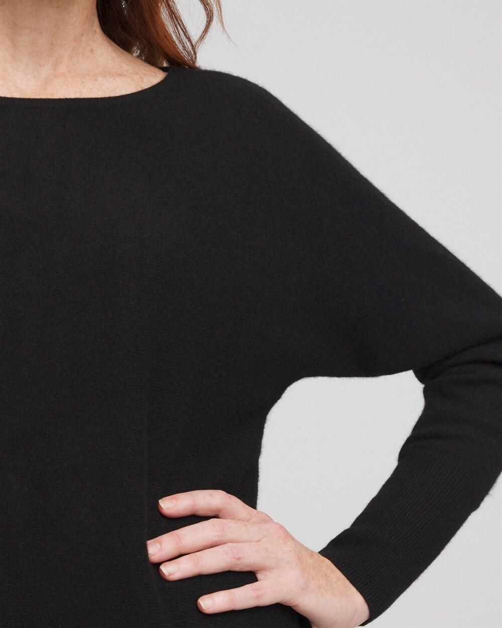 Cashmere Bateau Neck Sweater Product Image