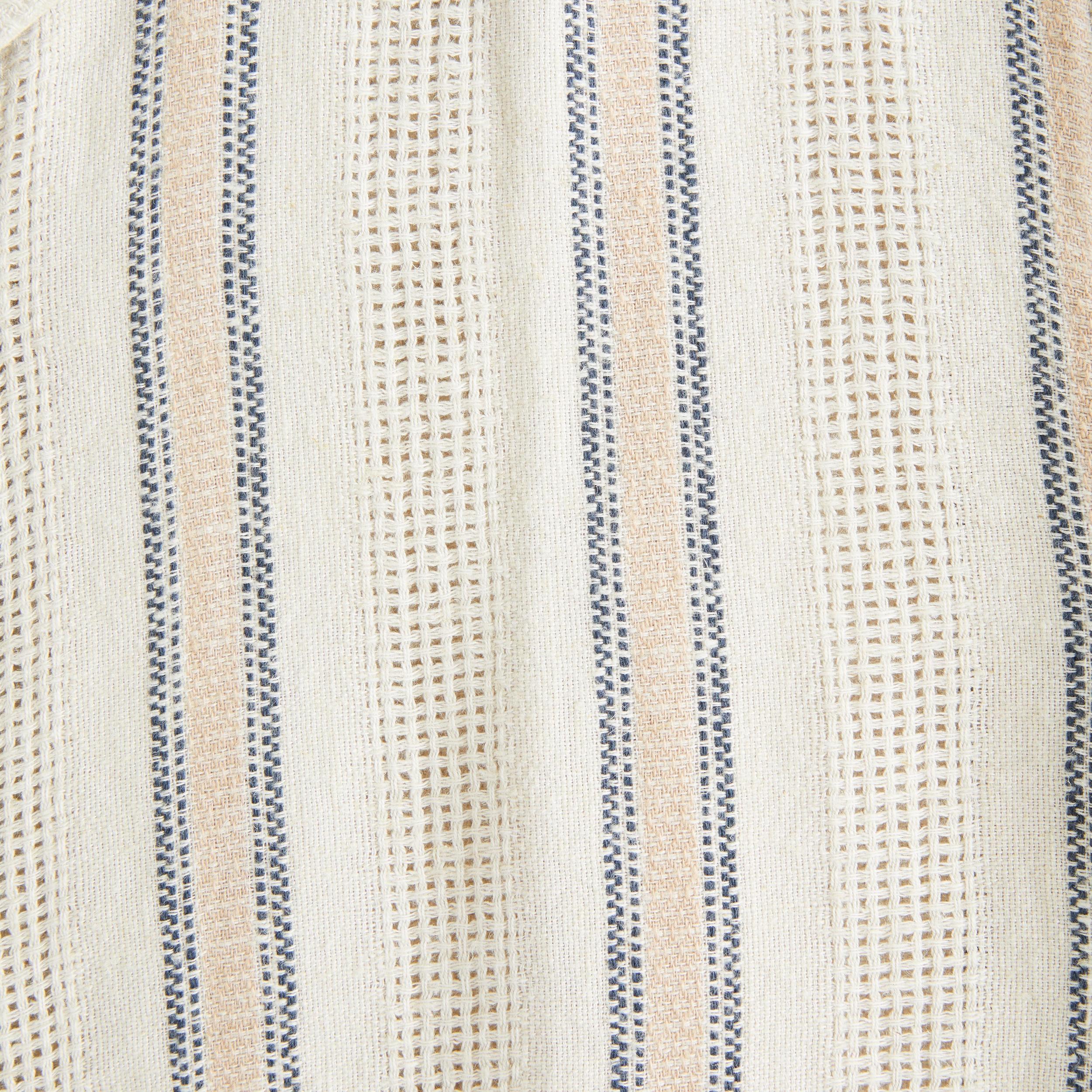 Camp Collar Linen-Blend Shirt Product Image