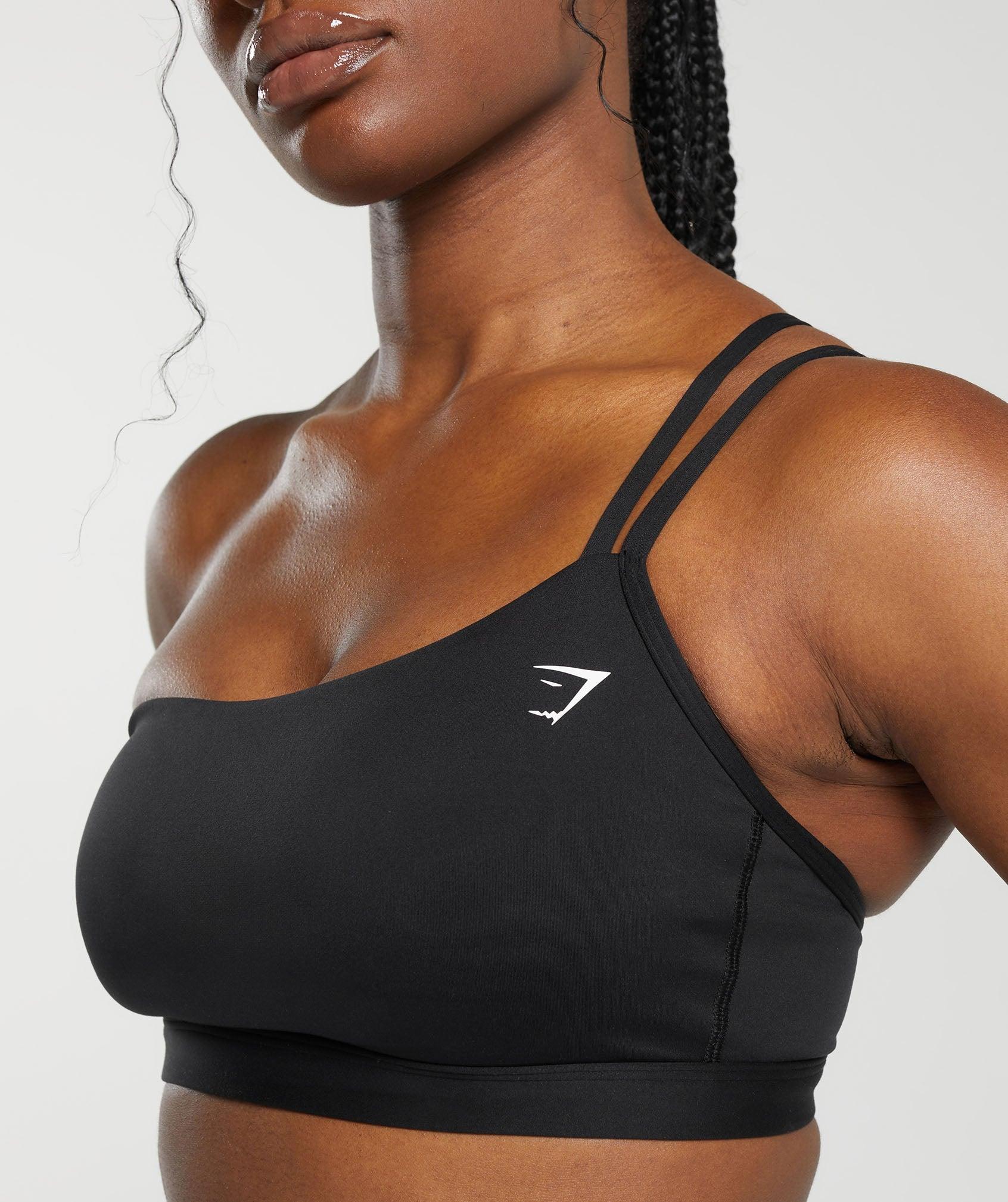 One Shoulder Sports Bra Product Image
