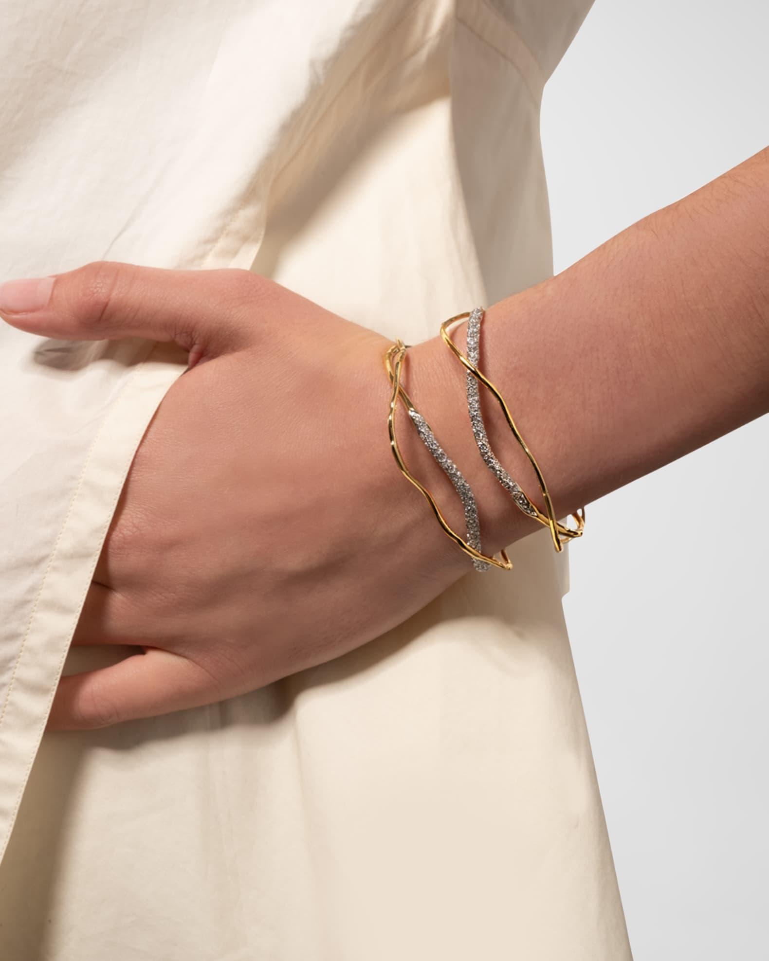 Solanales Crystal Cuff Bracelet Product Image