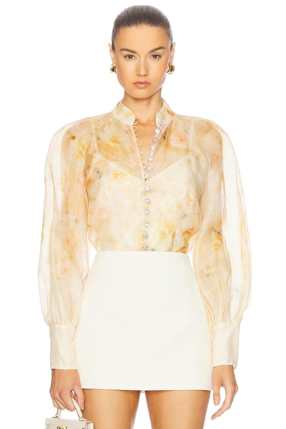 Crush Buttoned Blouse Product Image