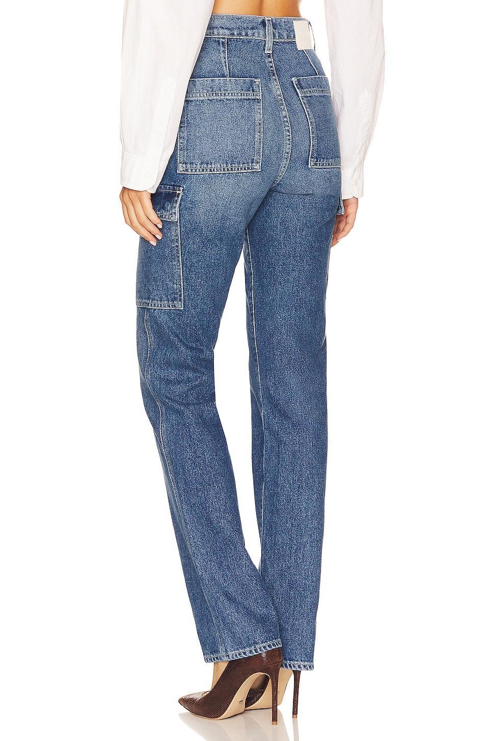 Harper High Rise Slim Cargo GRLFRND Product Image